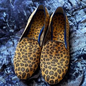 Rothy’s “The Almond” Loafer Machine Washable Flats in Spotted 10.5
